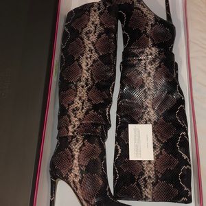 Vince Camuto Snakeskin boots